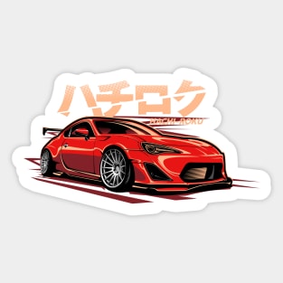 Hachiroku JDM Sticker